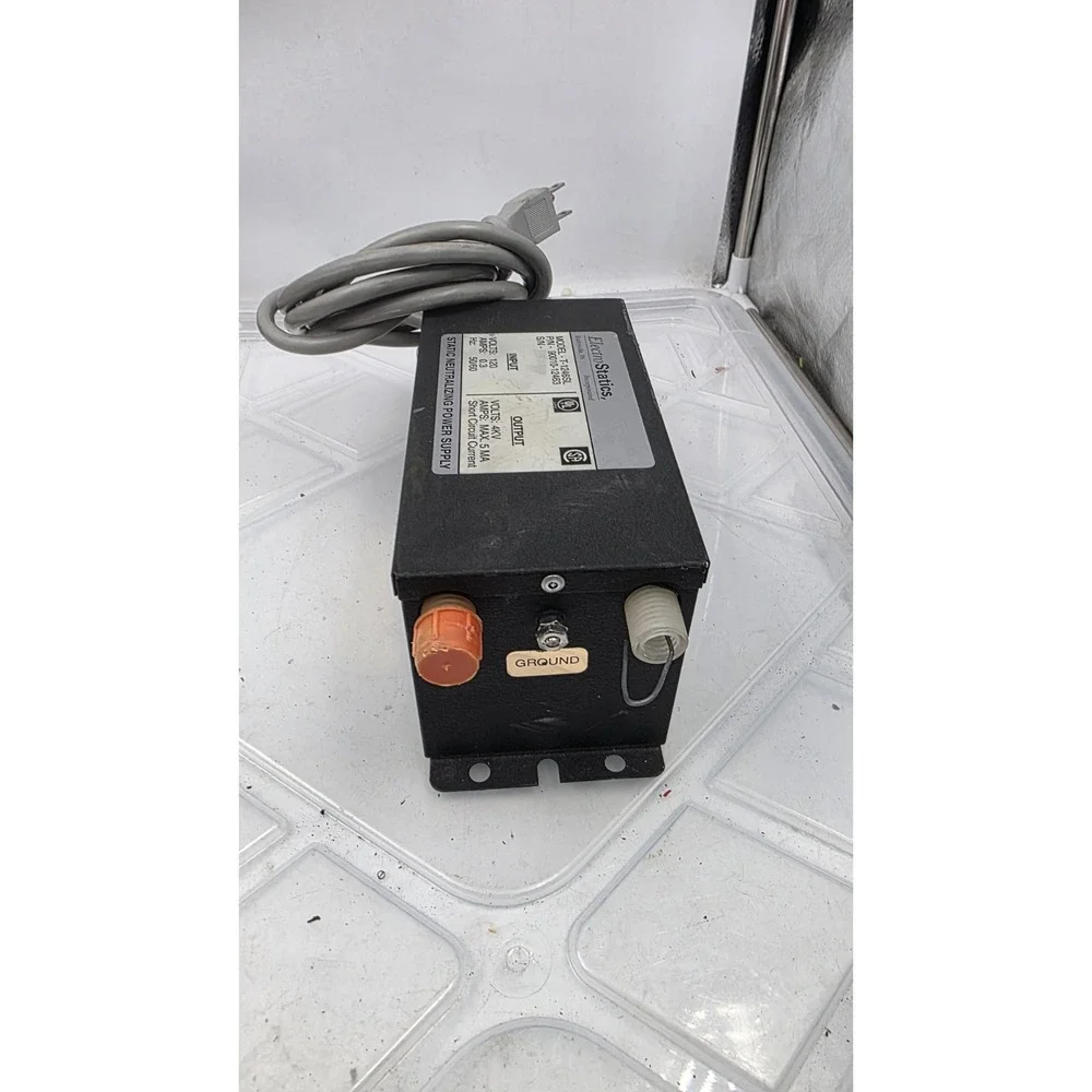 ELECTROSTATICS T-1246SL Static Neautralizing POWER SUPPLY. Used. 120vac